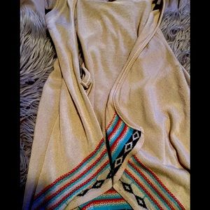 Tribal Print Sleeveless Cover